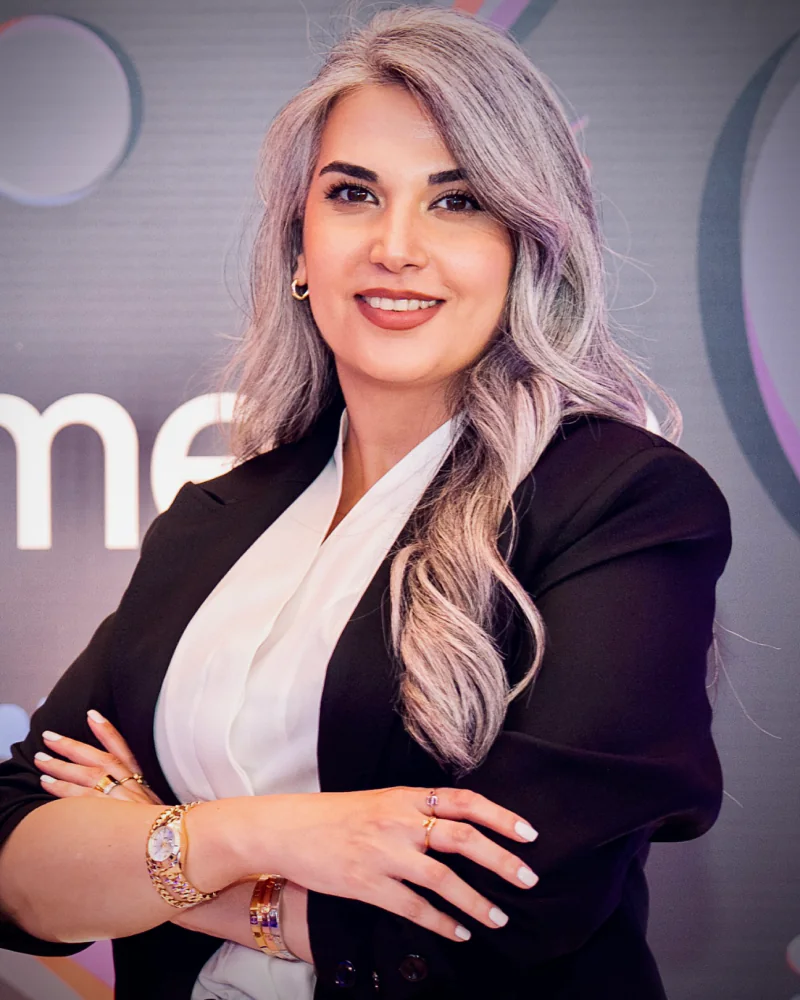 Portrait of Sara Azzam, Co-founder